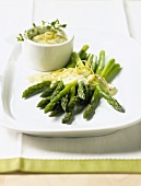 Asparagus Spears with Buttermilk Dressing