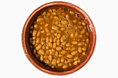 Baked Beans in einem Schälchen