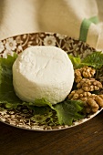 Soft Cheese with Walnuts