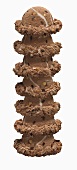Turm aus Schokoladeneiskugeln