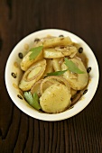 Small Bowl of Potato Salad with Onion
