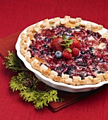 Whole Mixed Berry Pie