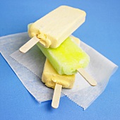 Mango and Lime Popsicles