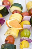Fruit and Vegetable Kabobs