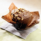 Banana Nut Muffin on Paper