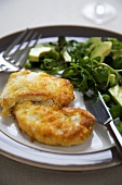 Parmesan Chicken with Side Salad
