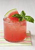Watermelon Basil Cocktail 