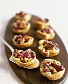 Cranberry Walnut Tartlets