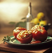 Moroccan Stuffed Tomatoes
