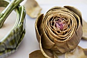 Steamed Artichoke with Dipping Sauce