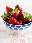 Bowl of Fresh Strawberries