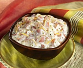 Bowl of Creamy Potato salad