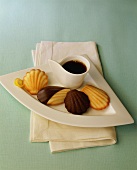 Assorted Madelines with Coffee