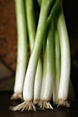 Fresh spring onions