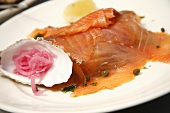 Smoked Wild Caught Salmon with Capers