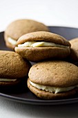 Kürbis-Passionsfrucht-Whoopie-Pies