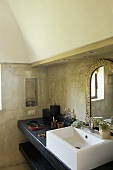 A bathroom in a dammuso (Pantelleria, Sicily, Italy)