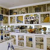 A kitchen in an English country house