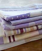 Folded table cloths