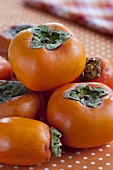 Several persimmons