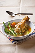 Chicken and vegetable soup