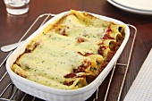 Cannelloni with spinach and feta