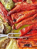 Braised peppers