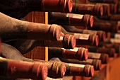 A wine cellar in a museum (Kanonkop, Stellenbosch, Western Cape, South Africa)