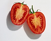 Two tomato halves