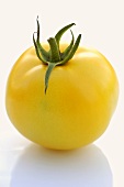 Eine gelbe Tomate