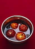 Pickled oranges with star anise and cloves
