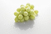 Frozen green grapes