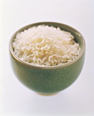 Gekochter Reis in einer Schale