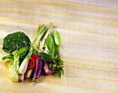 Various vegetables for Asian cooking