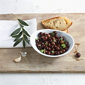 Olive fritte (fried olives with herbs), Sicily, Italy