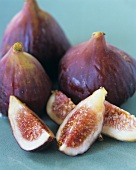 Fig wedges and whole figs