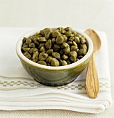 Capers in a bowl