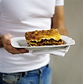 Lasagne with mince