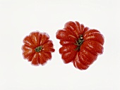 Two beefsteak tomatoes