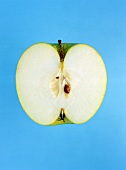 Half an apple (variety: Granny Smith)