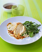 Chicken breast with rocket