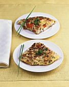 Tofu-Paprika-Omelett