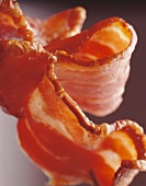 Fried rasher of bacon
