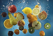 Fruit in water