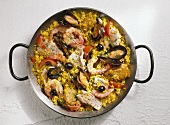 Paella mit Seafood
