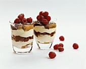 Raspberry trifle