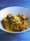 Lamb in spinach sauce (India)