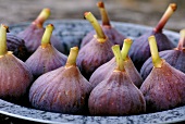 Fresh figs on a plate