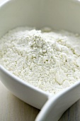 Flour in a small bowl