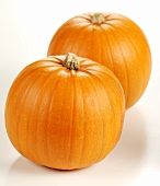 Two pumpkins